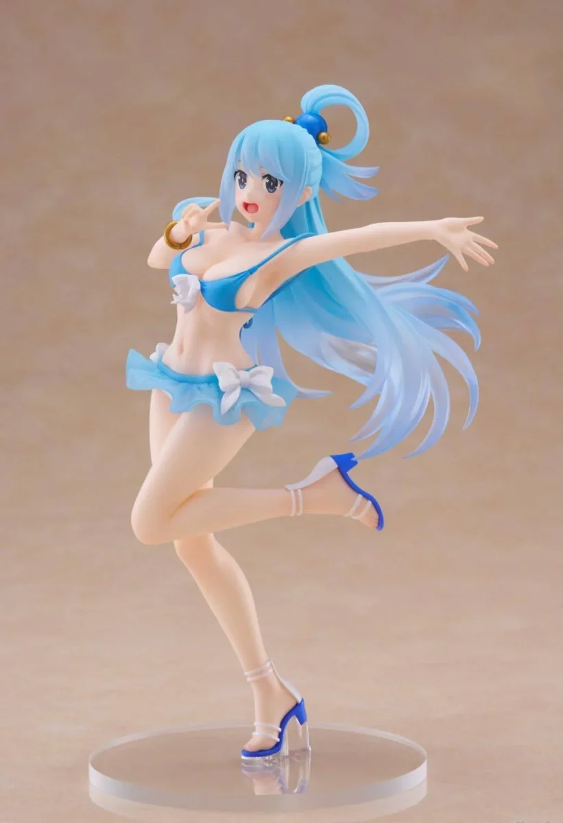 Konosuba God's Blessing On This Wonderful World! 3 Figura Figure Aqua Swimsuit Ver. (Taito Crane Limited Ver.) - immagine 3